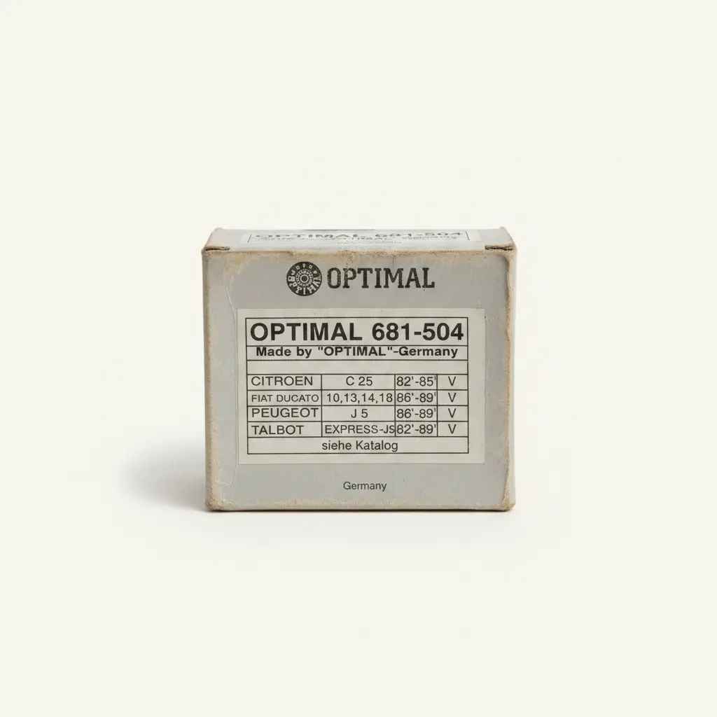 Комплект конічних підшипників OPTIMAL 681 504 — Citroen, Fiat Ducato, Peugeot, Talbot