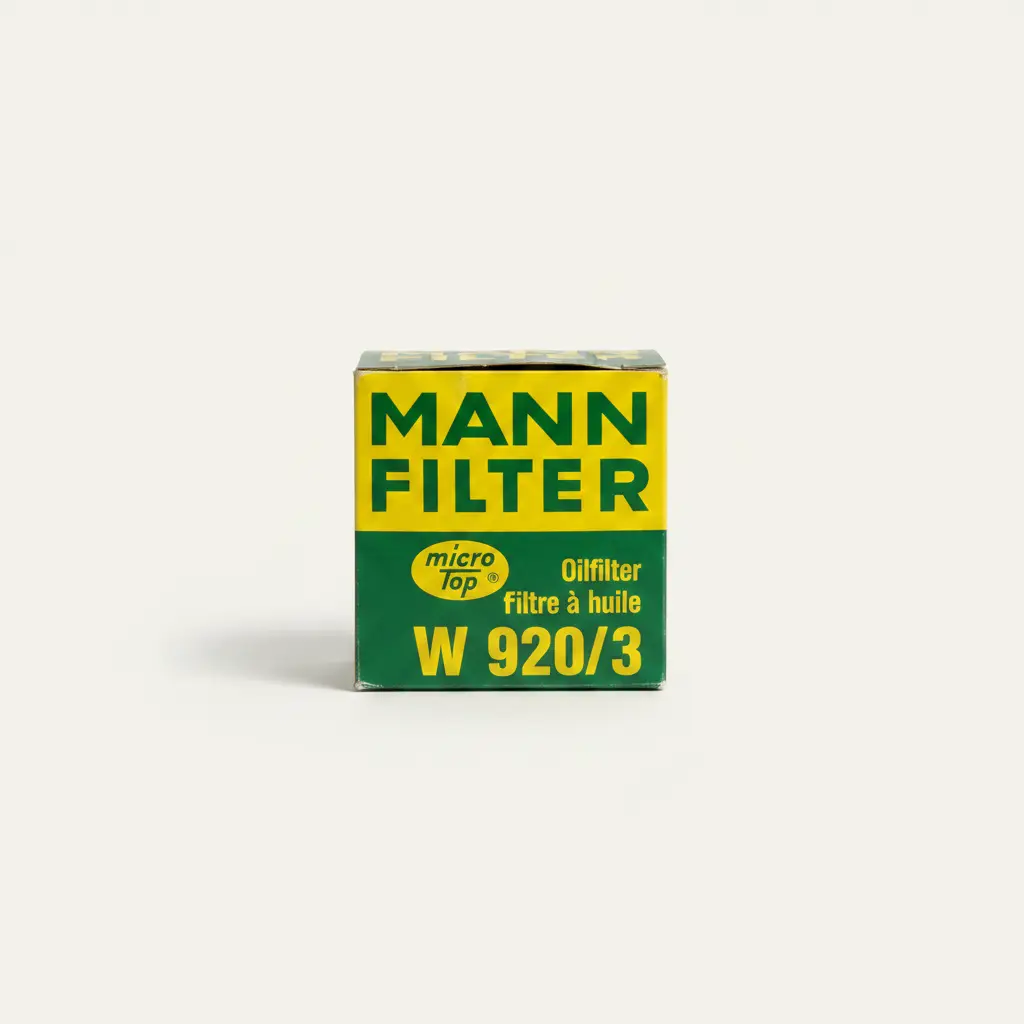 Масляний фільтр MANN W920/3 — Alfa Romeo, Citroën, Fiat, Lancia