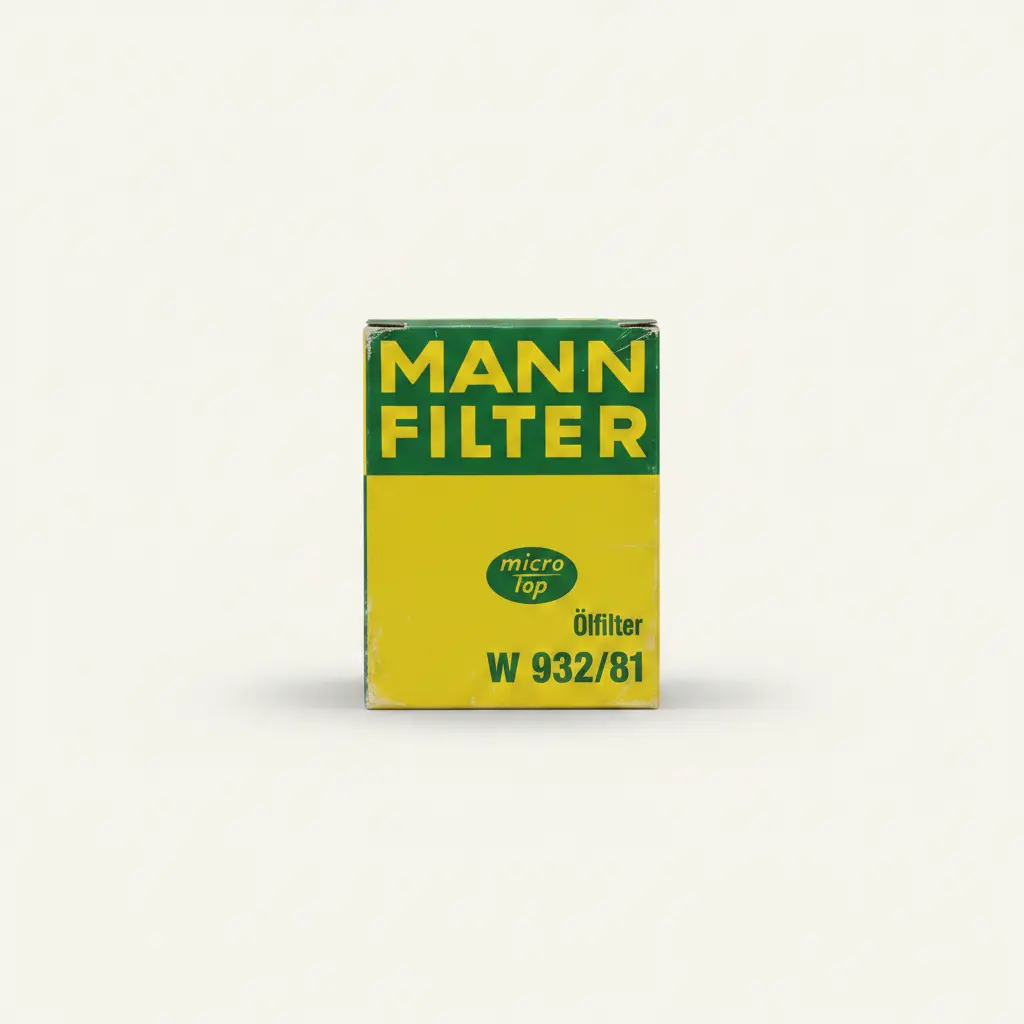 Масляний фільтр MANN W932/81 — Nissan