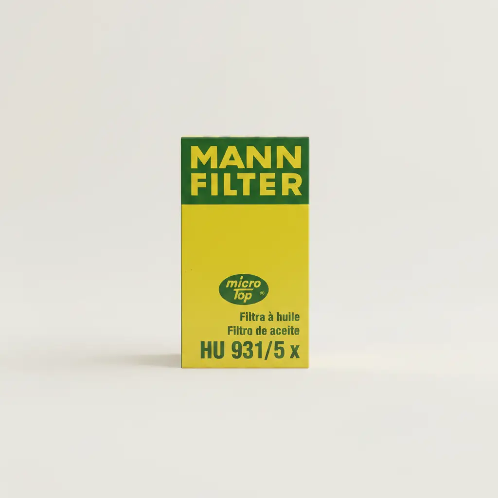 Масляний фільтр MANN HU931/5 — Mercedes-Benz